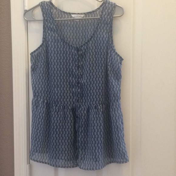 FINAL MARKDOWN LADIES sheer charming Charlie top medium - Picture 1 of 5